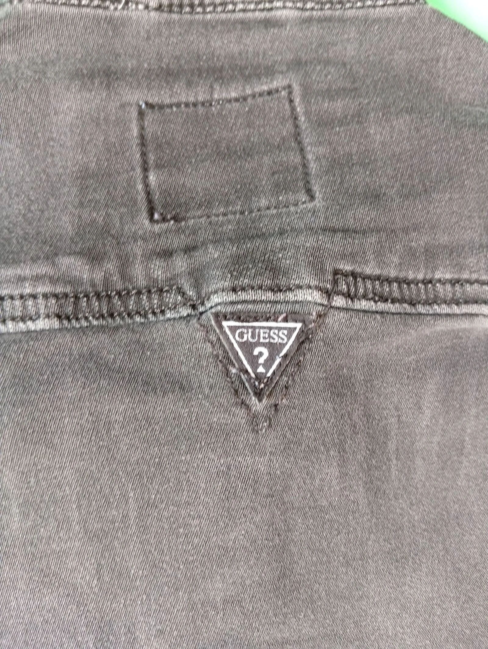 Camisa de Jean GUESS Negra Enjuagada Slim Fit - Talla XS – photo 9